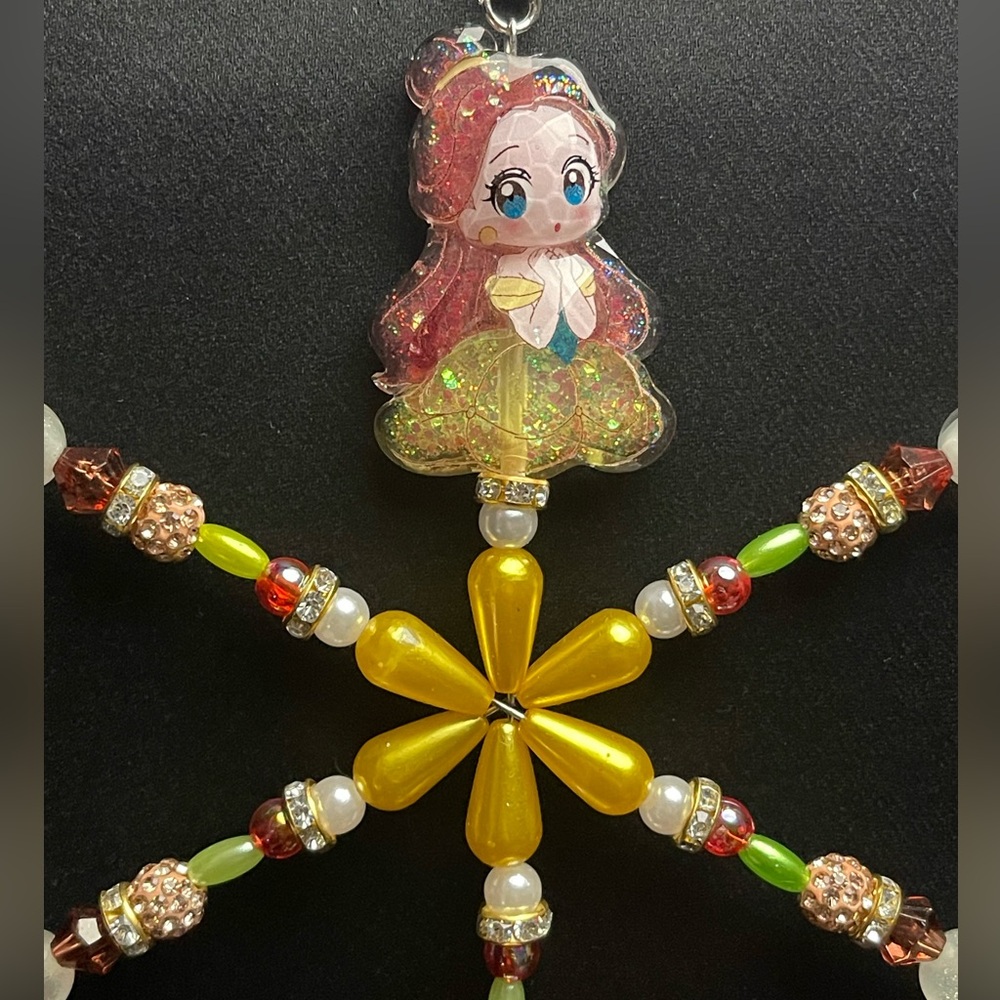 Handcrafted Belle Ornament - One of a Kind!